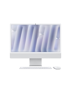 IMac 24" with Retina 4.5K (M4 10C CPU, 10C GPU/16GB/512GB) (Silver) (MWUV3) Apple