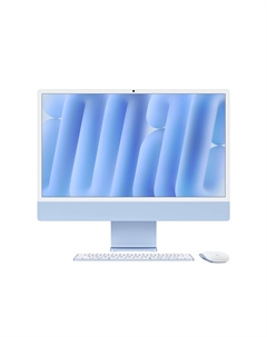 IMac 24" with Retina 4.5K (M4 10C CPU, 10C GPU/16GB/512GB) (Blue) (MWV33) Apple