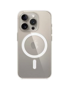 Чехол-накладка Kzdoo Mag Guardian Magsafe для iPhone 16 Pro Max силиконовый (прозрачный)