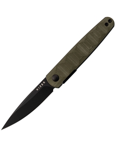 Складной нож Bamboo, сталь Nitro-V, рукоять G10, хаки Kizer