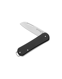 Складной нож Vulpis, сталь N690, рукоять алюминий, черный Fox