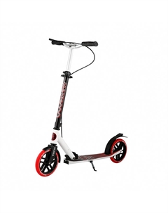 Самокат 2-х колесный Складной "LX-205A" (2021), с Ручным Тормозом, Красный Maxiscoo