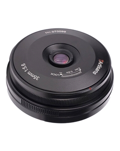 Объектив 7Artisans 35mm f/5.6 Pancake, Leica L Mount, черный 7artisans