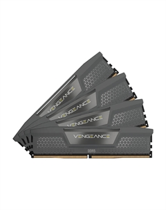 Оперативная память CORSAIR Vengeance 64 Гб DDR5 (4x16 Гб), 5600 МГц, CMK64GX5M4B5600Z36, серый Corsair