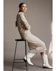 Техасские/байкерские ботинки, белые Next