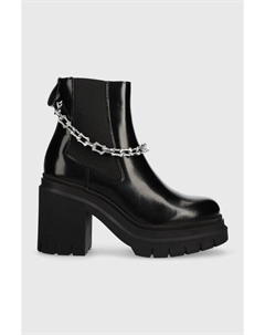 Кожаные ботинки челси Kris, черный Hugo