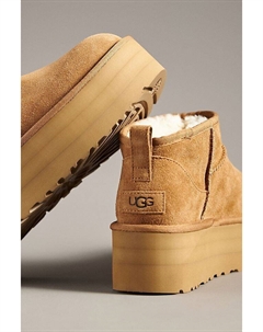 Угги Classic Ultra Mini на платформе, желтый Ugg