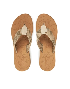 Сланцы ARJL100899, бежевый Roxy