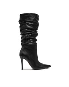 Сапоги женские на шпильке, черный Steve madden