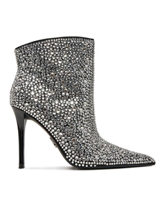 Женские ботильоны со стразами, серебряный Steve madden