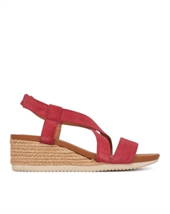 Эспадрильи D Ischia Corda D55HHA 00022 C7008, розовый Geox