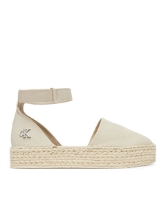 Эспадрильи Flatform Espadrille Sling Mg YW0YW01735, бежевый Calvin klein jeans