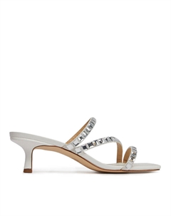 Мюли Celia Kitten Slide 40R4CIMS1S, серебряный Michael michael kors