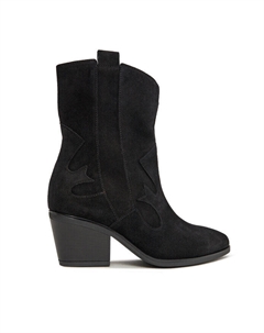 Ковбойские сапоги 36.695.47, черный Gabor