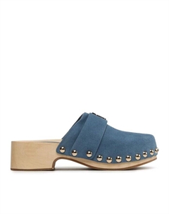 Сабо Th Clog Suede FW0FW07171, синий Tommy hilfiger