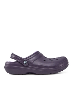 Мюли Classic Lined Clog 203591, фиолетовый Crocs
