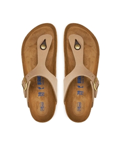 Сланцы Gizeh 1019014, бежевый Birkenstock