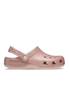Мюли Classic Glitter Clog Quartz 205942, розовый Crocs