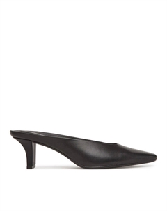 Мюли Heel Mule Pump 50 - Lth HW0HW02332, черный Calvin klein