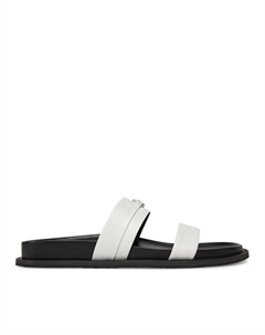 Мюли Mandy Flat Sandal 40S5MAFS2L, белый Michael michael kors