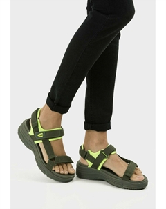 Сандалии, темно-зеленый Camel active