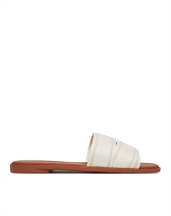 Мюли Webbing Mule FW0FW08421, белый Tommy hilfiger