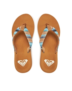 Сланцы ARJL101167, синий Roxy