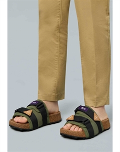 Мюли, оливковый Flower mountain