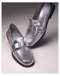 Мокасины CAMELLIA-V1792-255, серебряный Badura