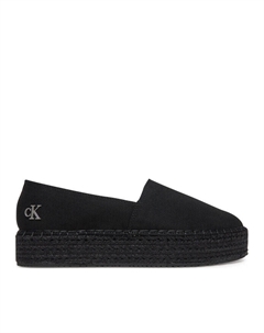 Эспадрильи Flatform Esdparille Mg/Hdw YW0YW01737, черный Calvin klein jeans