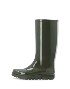 Сапоги на платформе, оливковый Bianco