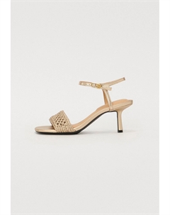 Сандалии METALLIC KITTEN SANDAL, золотистый Tommy hilfiger