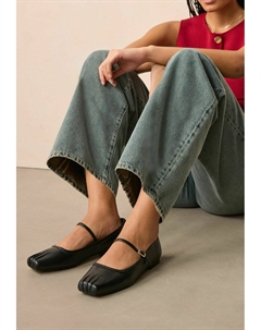 Балетки с ремешком REGULAR FIT - FOREVER COMFORT SQUARE TOE, черный Next