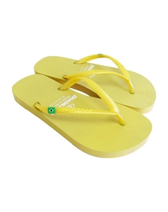 Шлепанцы CHANCLA, CLASSIC PEARL W,HECHO EN BRAZIL, желтый Brasileras