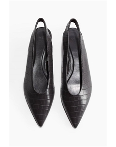 Лакированные кожаные туфли-лодочки, мультиколор H&m