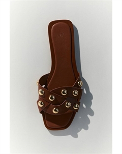 Сандалии с плетеными ремешками, мультиколор H&m