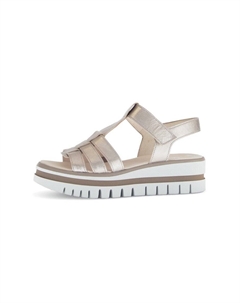 Босоножки на танкетке, бежевый Gabor