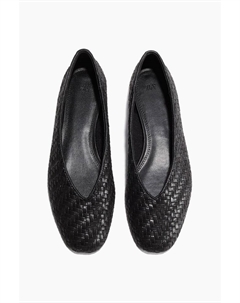 Плетеные балетки, черный H&m