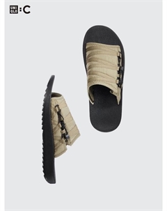 Сандалии-Слайды, бежевый Uniqlo