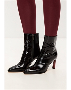 Классические ботильоны, металлик черный Cesare gaspari