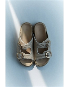 Сандалии эспадрильи, бежевый H&m