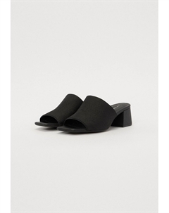 Мюли на каблуке JACQ, черный Calvin klein