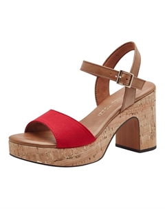 Классические босоножки, цвет red comb Marco tozzi