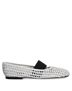 Плетеные балетки, белый Msgm