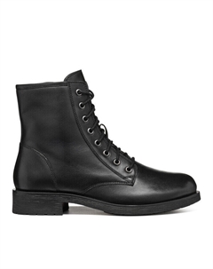 Ботильоны на плоской подошве, черный Geox