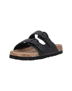 Сандалии Messina из высококачественных натуральных материалов, цвет 1001 Black Zigzag