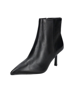 Кожаные ботильоны, черный Steve madden