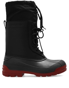 Кожаные ботинки, черный Dsquared2