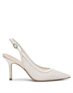 Туфли-лодочки Emilia 85 мм, белый Stuart weitzman