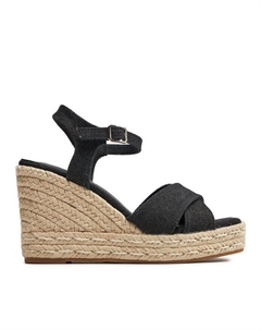 Эспадрильи, черный Refresh